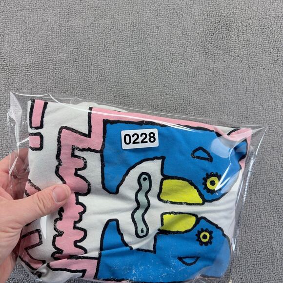 Pink Floyd Shirt Men XL White Tie Dye "Division Bell Heads" Graphic Classic Rock - Picture 8 of 8